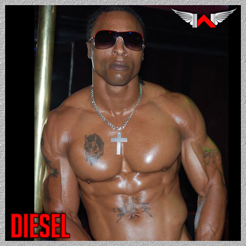 King Diesel male stripper las vegas