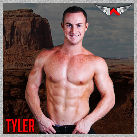 Tyler is a male stripper in Las Vegas NV