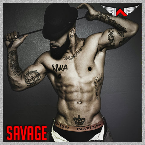  Savage is a male stripper in Las Vegas